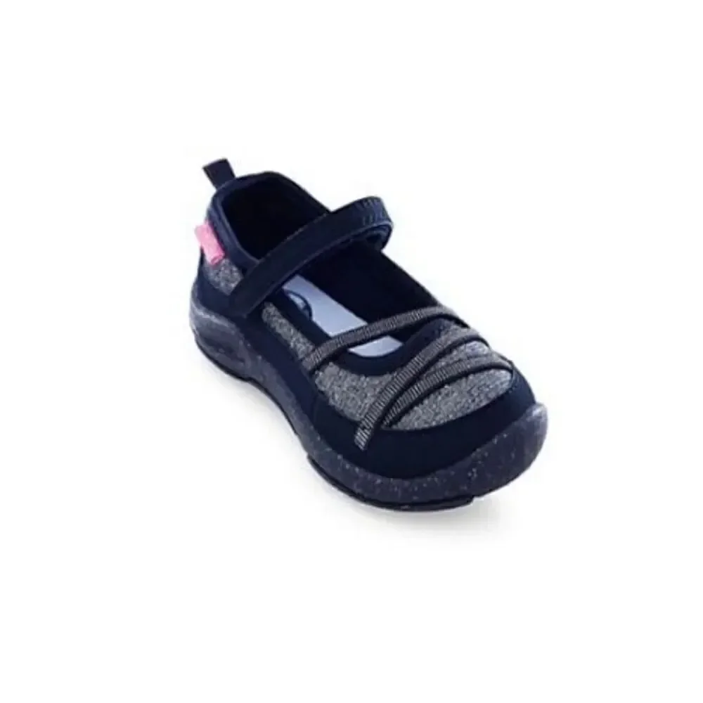 OSHKOSH B’GOSH Girl’s 4T Fawn Ever Play Mary Jane Navy Shoes